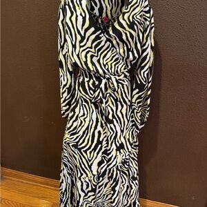 Bar III Zebra Pattern Dress